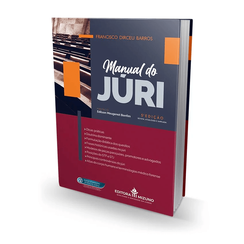 Manual do Júri é na Memória Forense